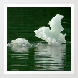 Alaskan Glacier's Exotic Pieces of Floating Ice Art Print | Alaskanglacierice, Alaskaglacierice, Glaciericefloating, Photo, Glacierice, Dec02, Glaciericepieces, Scenicalaskaice, Alaskascenicice, Scenicalaska 
