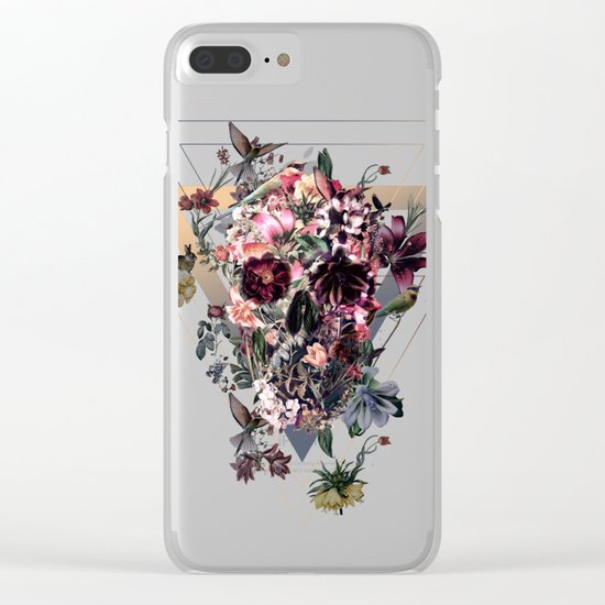 New Skull Clear iPhone Case