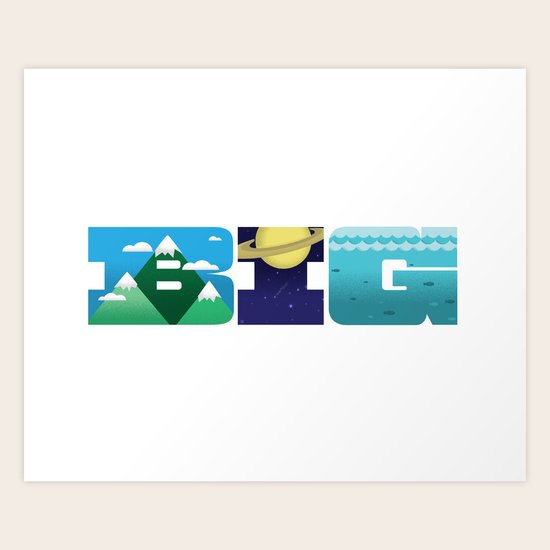 BIG Art Print
