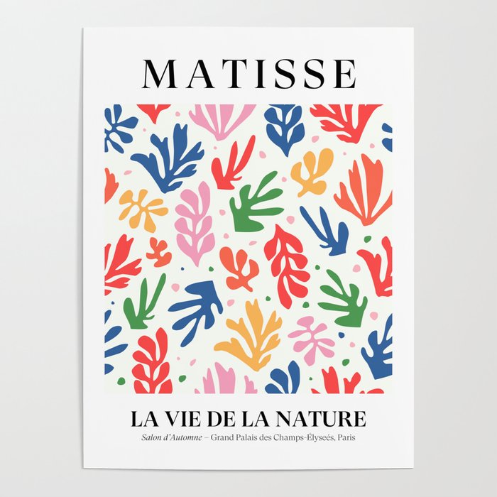 Nature Leaf Cut Outs | Henri Matisse Series Poster