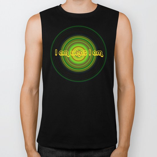 I am what I am Biker Tank