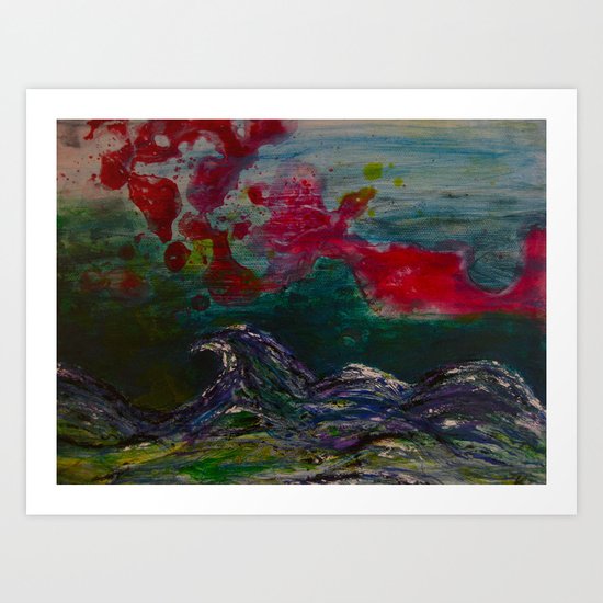 Jeg Snakker Ikke Norsk Art Print