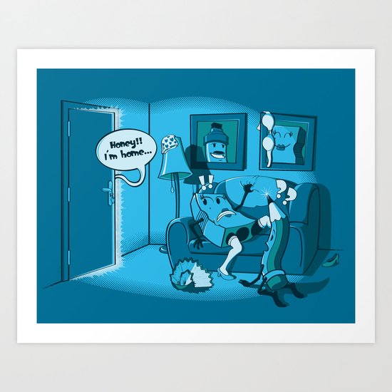 Just The Tip Art Print