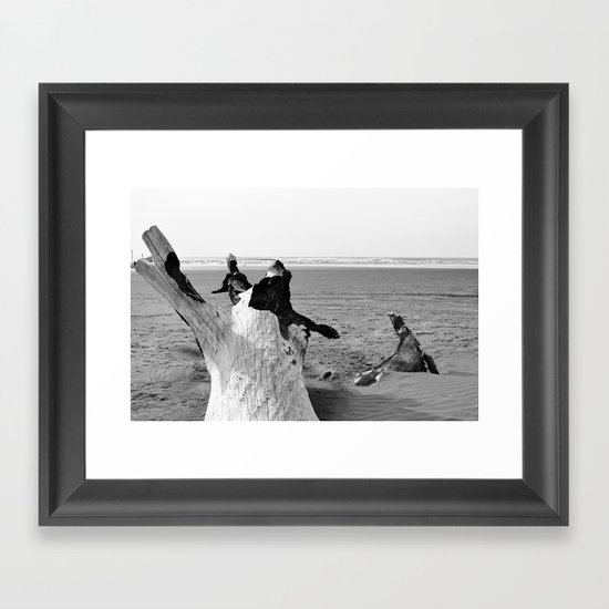 Beachwood II Framed Art Print