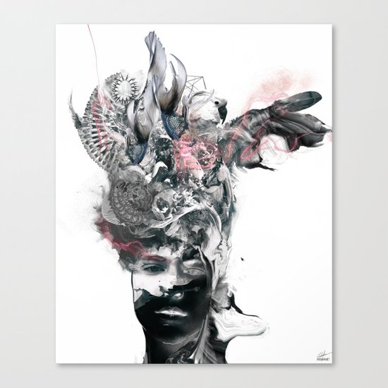 Recept Canvas Print