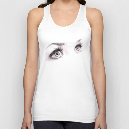 Eyes Unisex Tank Top