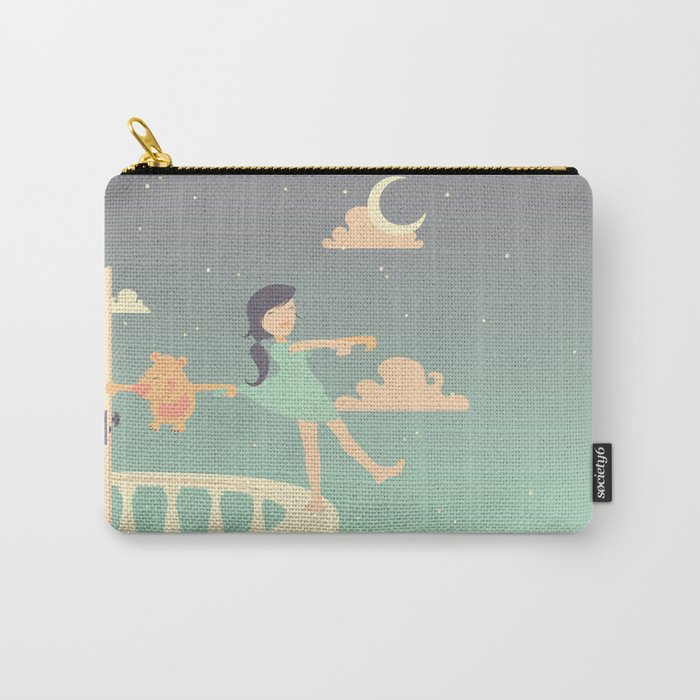 Sleepwalking Girl Carry-All Pouch