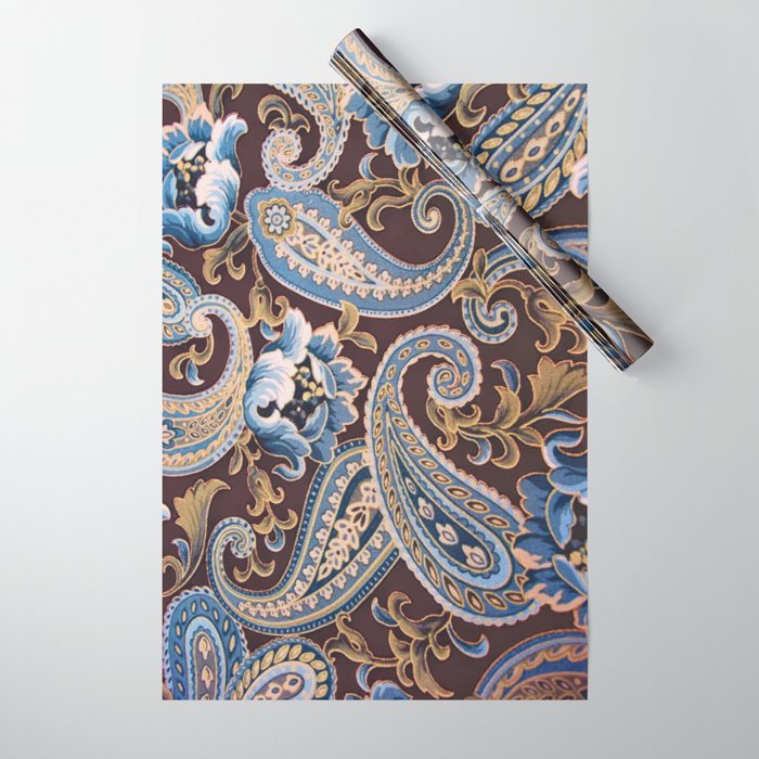 Paisley outlet wrapping paper