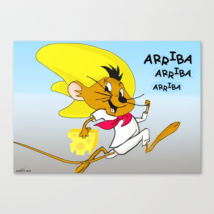 Speedy Gonzales Canvas Print By Dano77 Society6