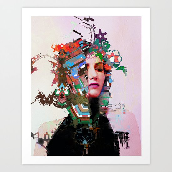 With regards Art Print