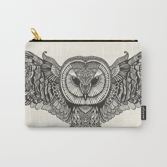 Barn Owl Carry-All Pouch