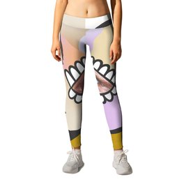 Big Flower Eye #1 Leggings