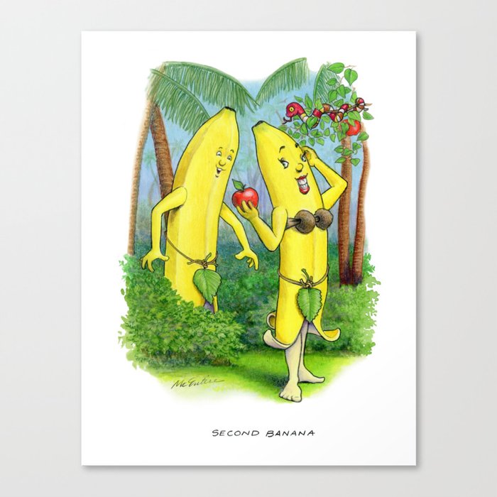 Second Banana Canvas Print
