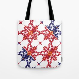 Floral Flow Tote Bag