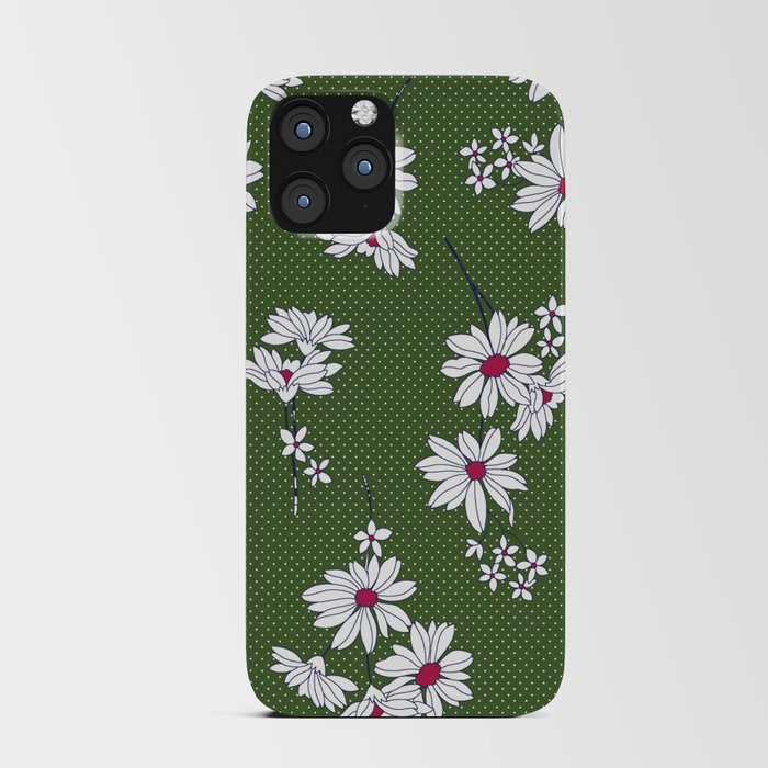 summer Floral seamless pattern iPhone Card Case