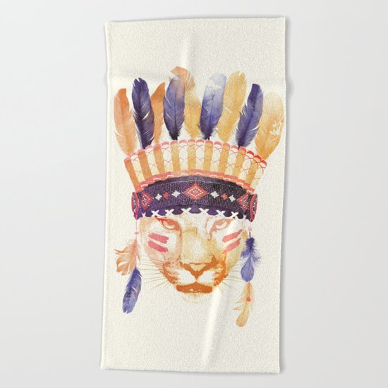 Big chief Beach Towel