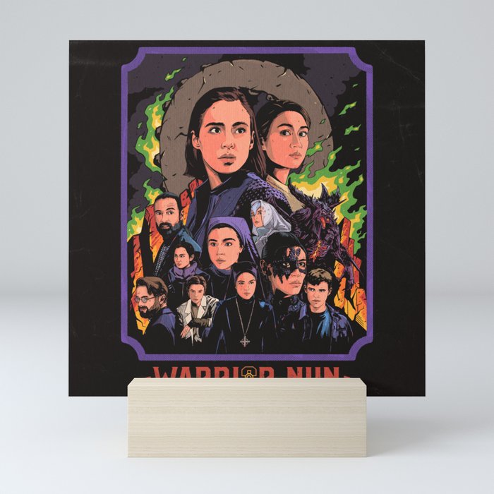 Warrior Nun S2  Mini Art Print
