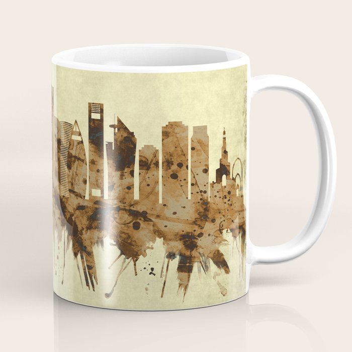 Doha Qatar Cityscape Coffee Mug by NextWay Art Society6