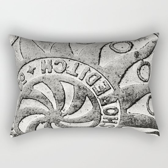 Manhole Cover 4 Rectangular Pillow