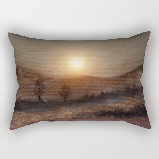 Calling The Sun V Rectangular Pillow