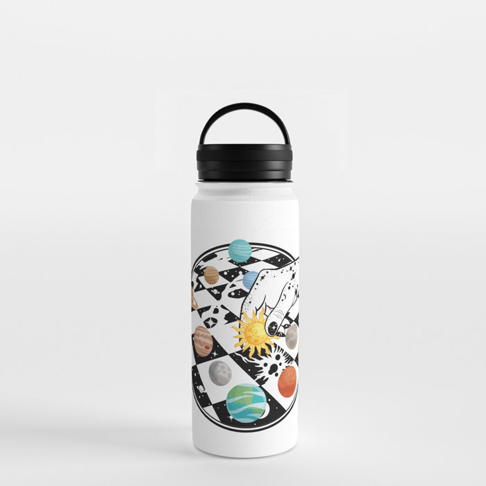 Space Chess Water Bottle