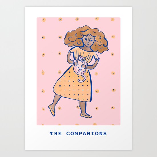 the companions Art Print
