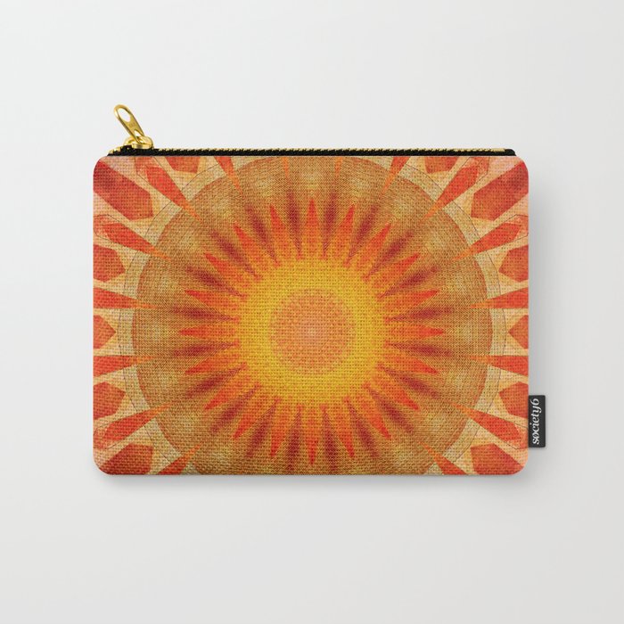Mandala sunset Carry-All Pouch