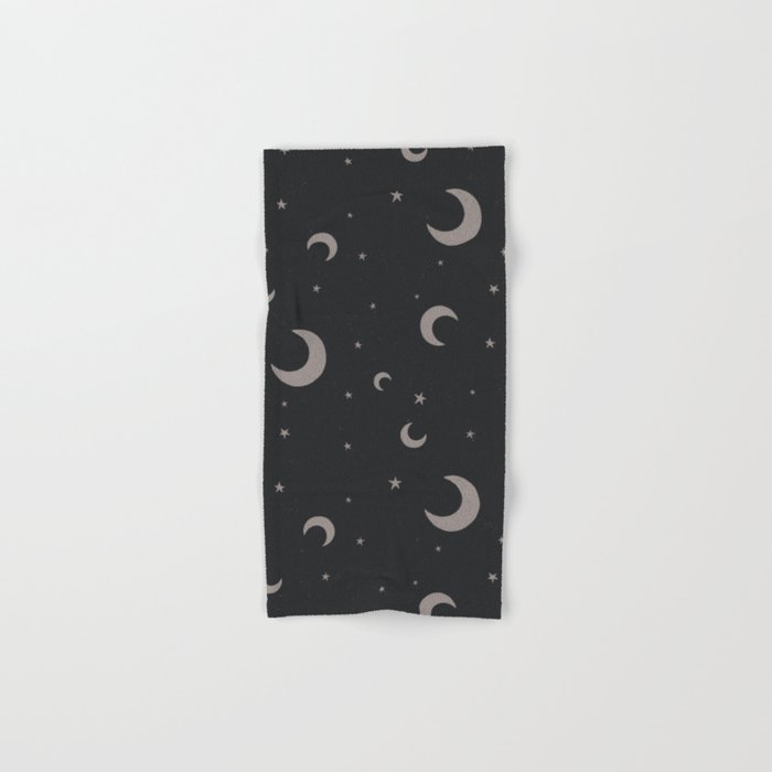 Moon Dark Hand & Bath Towel