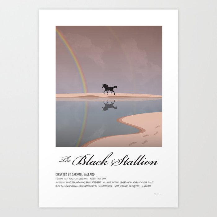 The Black Stallion (1979) Art Print