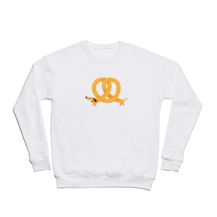 Pretzel Dog Crewneck Sweatshirt