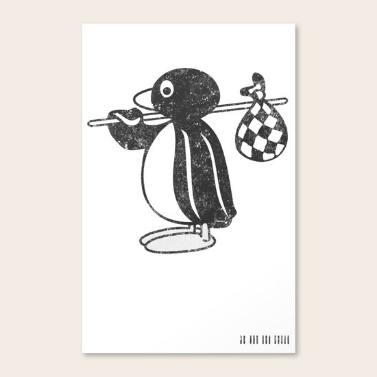 Pingu Canvas Print