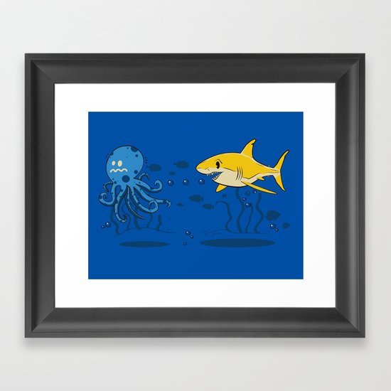 Nature of the Game Framed Art Print