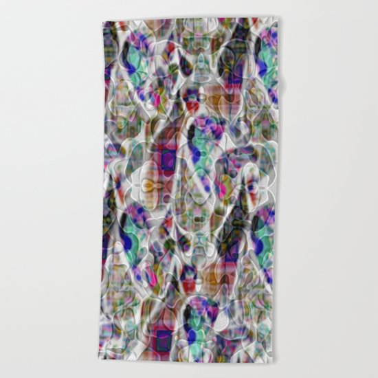 Abstract Paisley Beach Towel