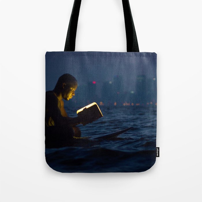 Wave Series Photograph No. 18. - The Strength of Solitude Tote Bag