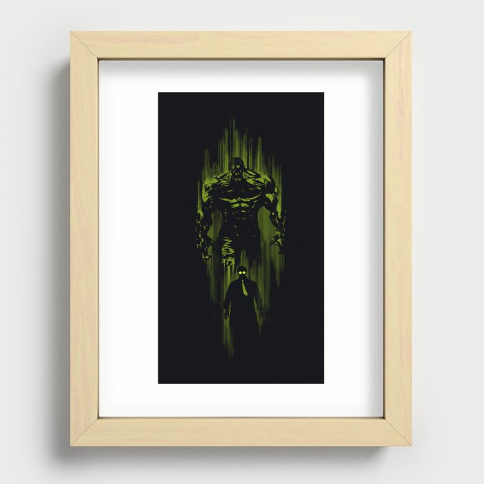 The Green Thing Recessed Framed Print