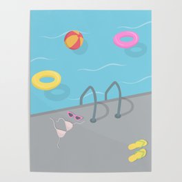 Swimming pool Poster