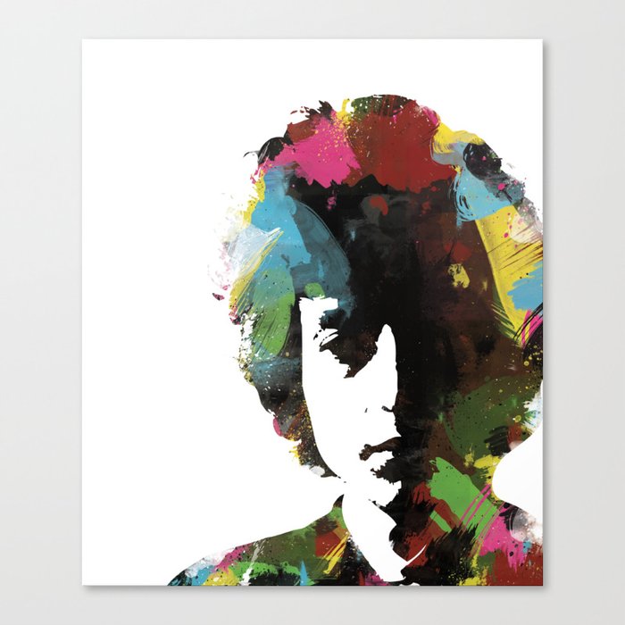 Bob Dylan - That Wild Mercury #12 Canvas Print