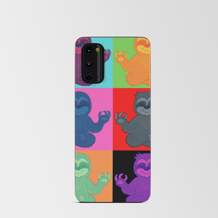 Sloth pop art Android Card Case