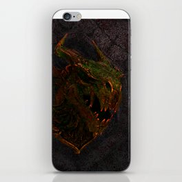 PSYMETRY - Psychedelic Dragon - Orange iPhone Skin