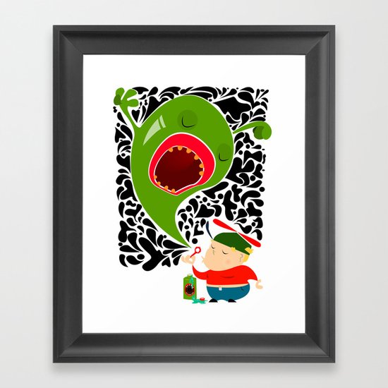 Blow for Kids Framed Art Print