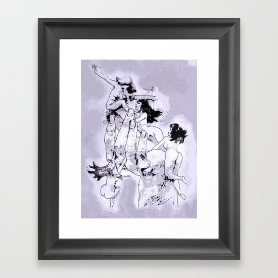 Famous Hand Framed Art Print