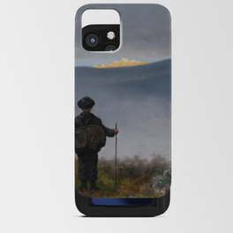 Theodor Kittelsen - Far, far away Soria Moria Palace shimmered like Gold iPhone Card Case