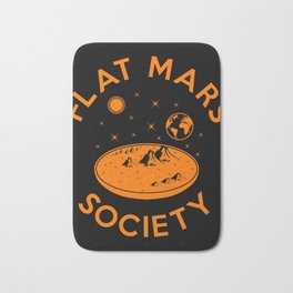 Flat mars society Bath Mat