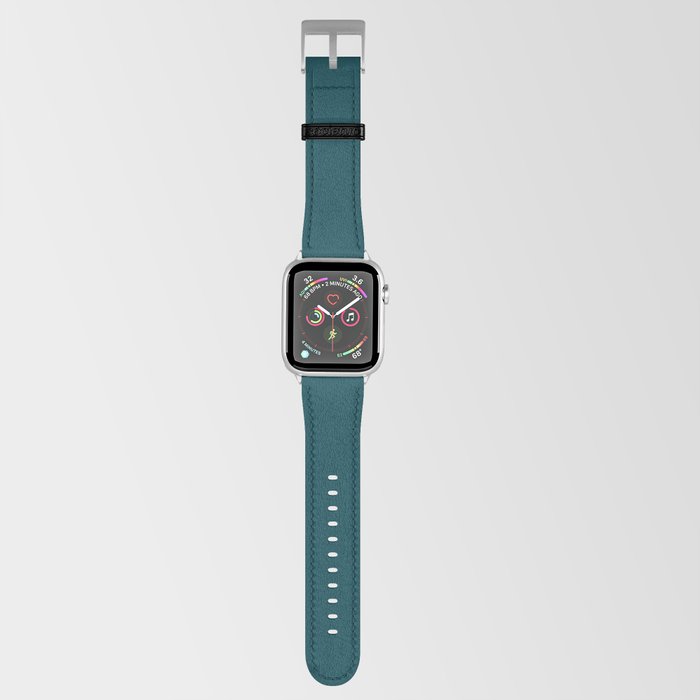 Deep Aqua Solid Color Apple Watch Band