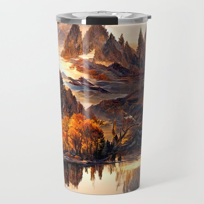 Autumn in the Mountains Travel Mug
