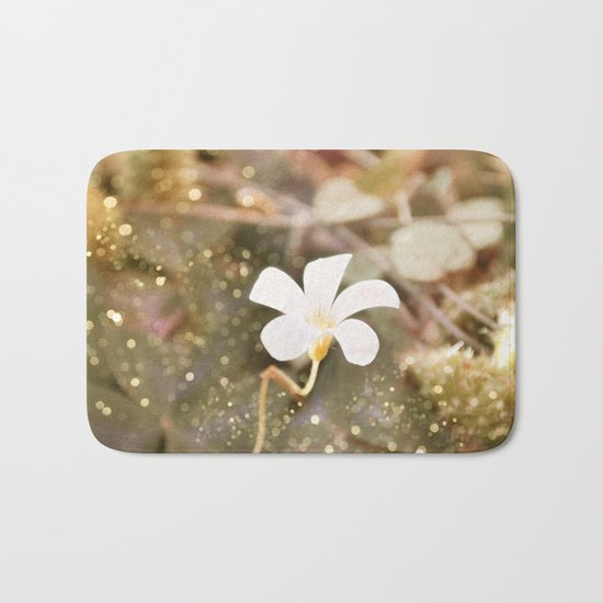 Pastel vibes floral III Bath Mat