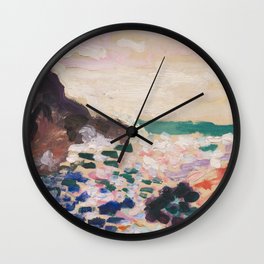 Henri Matisse - Seascape (Beside the Sea) Wall Clock