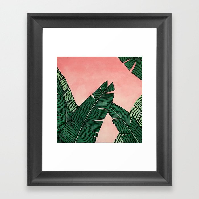 Palms Framed Art Print