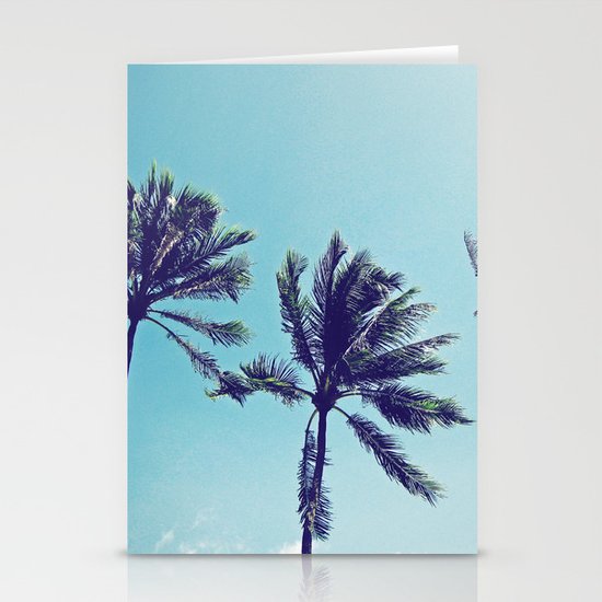 Palm Trees Stationery Cards