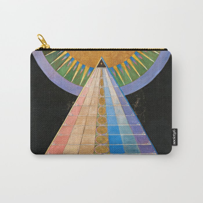 Altarpiece, Group X, No.1 by Hilma af Klint Carry-All Pouch